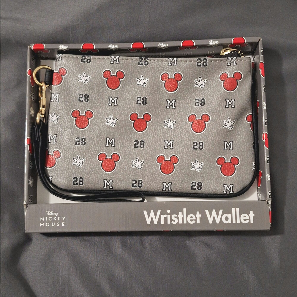 Disney Mickey Mouse Wristlet Purse/Pouch